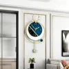 Wall Clocks Luxury Large Watch Pendulum Japanese Room Creative Art Nordic Orologio Da Parete Saatration DA60WC