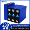 3.2V Lifepo4 230AH batterie rechargeable tout neuf 240AH bricolage 12V 24V 48V cellules pour RV bateau solaire stockage d'énergie domestique Grade A