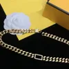 Premiumdesigner Mens Gold Necklace Luxury Jewelry Womens Armband Party Wedding Good Quality Designer Smycken Halsband 2022