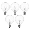 Fragrance Wax Diffuser Lamp 25W Dimmable Globe Clear Light Bulb