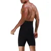 Underpants 2022 Men's High Waist Shaping Pants Fitness Abdomen Control Shorts Fashion Ice Silk Men Underwear