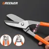 Greener Iron scissors Metal Sheet Cutting Scissor Pipe Cutter Professional Industrial Shears Multi-purpose Scissors Tin Snips