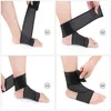 Ankel support supportbrace plantar fasciitis h￤l rem ligament skada achilles tendonit st￶der svaga ankel wrap tubigrip fot