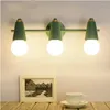 Lampes murales nordique LED miroir lumière lampe moderne pour salle de bain maquillage dressing intérieur applique luminaires WJ1023