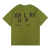 2023 Fashion Men's's T-shirts Designer Galleres Depts Shirt Alphabet Print Trendy Trend Basic Casual Loose Short T-shirt Half mandeve Tees KMLQ70MM