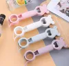 4 In 1 Multi-purpose Bottle Openers Bear Shape Manual Lid Remover Beer Corkscrew Funny Can Jars Openers Kitchen Accessories SN588