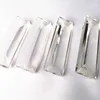 Lustre cristal Top qualité 50pcs 75mm prismes en verre Transparent dans un trou rideau goutte pendentif pièces pour accrocher