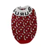 Aparelo de cão de inverno Pullover de cachorro pequeno clássico frio malhas clássicas gola alta de gola alta roupas quentes para chihuahua bulldog dachshund pug yorkie vermelho a508