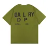 Print Fashion Sweatshirts Men's T-shirts Summer Tees Alphabet Designer Galleryys Depts Shirt Trendy Trend Basic Casual Fashion Loose Short T-shirt Half S 2UTZ