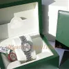 Factory s Luxury 2813 Mujeres movimiento automático 26MM SEÑORAS SS 18K ORO BLANCO PLATA DIAMANTE DATEJUST # 179174 con caja original 274S