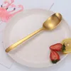 Conjuntos de utensílios de jantar de aço inoxidável colher de manteiga queijo de cozinha de sobremesa de prata ferramentas de coletor de utensílios de utensílios de letreiro