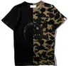 mens Designer shark t shirt womens sport japonais graffiti T-shirts pour hommes Polo en coton couleur gris noir blanc taille M / L / XL / XXL / XXXL