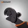 Greener Universal Key Pipe Wrench Open End Spanner Set Chrome Vanadium Steel Vehicle Repair Screw Plumber Multi Hand Tool