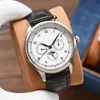 2023 U1 Top Grade AAA I-105 Montre de Luxe Mens Watches 40/42/44 мм Механическое движение тонкая стальная корпус резиновый ремешок роскошные часовые часы.