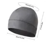 Cycling Caps Thermal Cap For Women Man Winter Fleece Beanies Bicycle Sports Tennis Fitness Stretch Running Hiking Hat