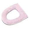 Toilet Seat Covers Thin Cotton Cold-proof Zipper Household Removable And Washable Waterproof Wipeable Gasket Cover