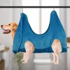 Vestuário para cães pet gato cuidando de hammock hammock hamping saco de filhote de cachorro clipe de unhas aparando cães gatos tomar banho