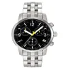 e All-Steel Strap Chronographe Montre Homme Verre Saphir Modèle T17 1 586 52 Mouvement Suisse ETA T17158652 T17 bo303T