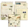 Embrulho de presente 24 lençóis 6 "x6" jungle pad da selva Diy scrapbooking pack pack artesanato artesanal alinacraft