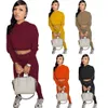 2024 Designer Spring Fall Women Tracksuits عرضية زخرفة زخرفة مشرقة غير رسمية سروالين من قطعتين من قطعتين مجموعة عرق بدلات العرق بالجملة 9063