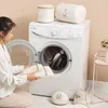 Tvättpåsar 7 Storlek Mesh Bag Polyester Tvätt med dragkedja för tvättmaskiner BRA -klädkorg