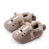 Pierwsze spacerowicze Baby Girls Boys Cartoon Plush Animal Buty Prewalker Sneakers ciepłe maluch dla niemowląt buty śniegowe