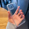 Zbyt pusta powłoki Transparent Telefle Pose Iphone 14 13 Pro Max 11 12 13 Mini 14Plus 7 8 Plus X XS XR XSMAX 6 6S Samsung S22 S21 S20 Note20 Ultra A72 A52 A32 A12 S21FE REDMI