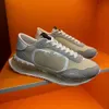 NIEUWE FASHIER MANNEN Women Luxe designer schoenen voor paar met echte lederen aas sneakers 5 kleuren maat 38-45 HM000352