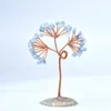 Decorative Figurines 1PC Natural Crystal Tree Of Life Agate Stones Gem Slice Chakra Base Reiki Rock Mineral Quartz Home Decor Luckily Gift