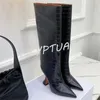 Bottes cheville 2023 INS femmes genou haute automne et hiver chaussures chaudes pour la mode élégante fête Club chaussures taille 34-43