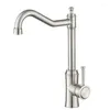 Kitchen Faucets 304 Stainless Steel Faucet Single Handle Hole And Cold Mixer Sink Robinets De Cuisine