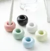 L'ultimo portaspazzolino in ceramica 4X2.5CM Spazzolino da denti molti colori tra cui scegliere supporta il logo personalizzato