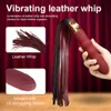 Beauty Items Leather Whip Tails Dildo Vibrators Anal Plug Buttplug Vagina Massager Tail sexy Toys Silicone Tools for Women Cosplay