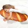 Pillow 3D Bread Plush Butter Ham Sesame Cute Back Baby Room Toy Pography Props Decorative Funny