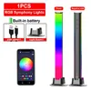 LED Symphony Light RGB Pickup Lights Controllo del suono Light APP Control Colorful Rhythm Ambient Lamp Game Computer Desktop Light