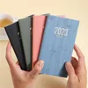 Notebook 2023 365 Days Portable Pocket Notepad Daily Weekly Agenda Planner Notebooks Stationery Office School Supplies