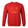 Hommes Hoodies Halloween Citrouille Visage Sweats Costume Casual Pull Tops Blouse Pour Homme TC21