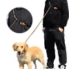 Collari per cani Multifunzione Corda per trazione per animali domestici di alta qualità Addestramento regolabile in poliestere con collare One Piece
