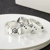 925 シルバーデザイナーラブハートリング男性女性スネークリングハイエンド品質のカップル結婚指輪ボックス男性と女性デザイナーバグ
