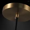 Pendant Lamps Crystal Postmodern Light Luxury Simple Dining Room Bedside Water Drop Double SStaircase All Copper Single Head Small