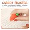 Eraser Erasers Students Stationery Kids Filler CuteTreatrewards Teacher Novely målning Carrotadorable Cartoon EraserStoys