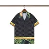 2022SHIRTS MONS MODA DE MODA PRIMEFICAÇÃO CAMISA DE BOWLING HAWAII Camisas casuais florais Men Slim Fit Sleeve Variedade