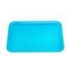 Rolling Tray Plastic Tobacco S Size Small Hand Roller Roll Tin Pure Color Case Spice Cartoon Plate Smoking 3 Colors