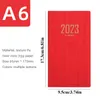 Notebook 2023 365 Days Portable Pocket Notepad Daily Weekly Agenda Planner Notebooks Stationery Office School Supplies