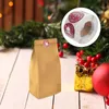 Christmas Decorations 1 Roll Xmas Wrapping Sticker DIY Baking Stickers Sealing Labels Lovely