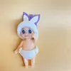 Kids Easter Party Egg Stuffed Toys Rabbit Elf Doll Baby Shower Decoration Movable Arm Leg Baby Dollhouse Gifts