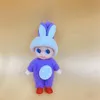 Kids Easter Party Egg Stuffed Toys Rabbit Elf Doll Baby Shower Decoration Movable Arm Leg Baby Dollhouse Gifts