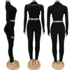 Sonbahar Kış Takibi Kadınlar İki Parçalı Set Artı Boyut 2xl Vücut Kıyafetler Uzun Kollu Kazak Üst ve Pantolon Eşleştirme Setleri Sold Sports Suit Sıradan Spor Giyim 8760