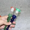 Mini Glass Nectar Pipe hookah Concentrate Dab Straw Nector Collector Kit with Quartz Tips Oil Rigs Bong