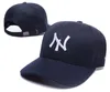 도매 남여 패션 면화 야구 모자 snapback 모자 남성 여성 태양 모자 뼈 gorras 뉴욕 자수 봄 모자